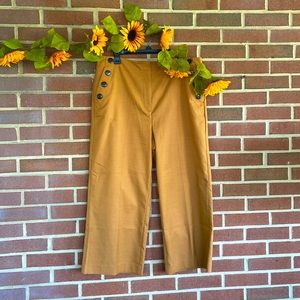 Sailor Wide-leg Crop Pants